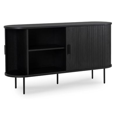 Комод MEBEL ELITE NATE Чорний фотографія