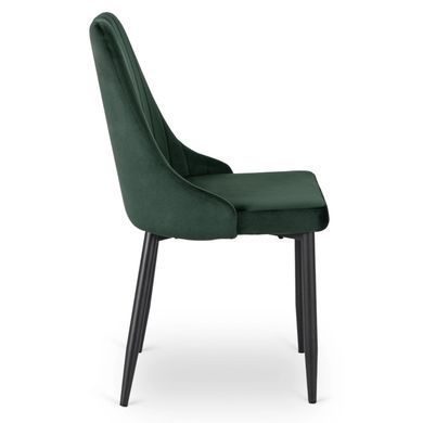 Стул бархатный MEBEL ELITE BARI Velvet Зеленый фотография