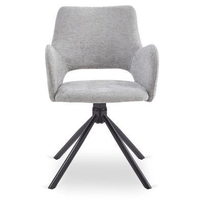 Крісло поворотне MEBEL ELITE FLAV Сірий фотографія