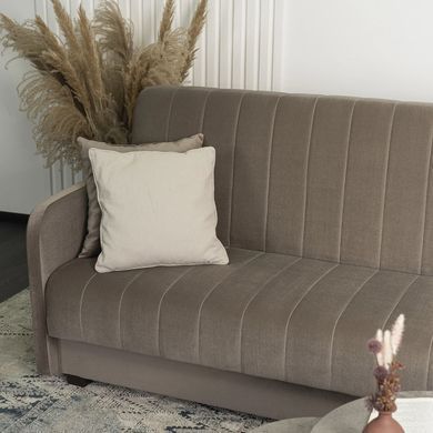 Диван розкладний MEBEL ELITE PORTO 198 см Беж фотографія
