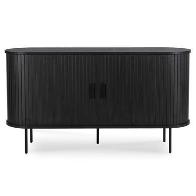 Комод MEBEL ELITE NATE Чорний фотографія