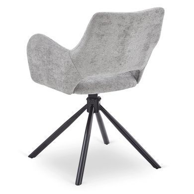 Крісло поворотне MEBEL ELITE FLAV Сірий фотографія