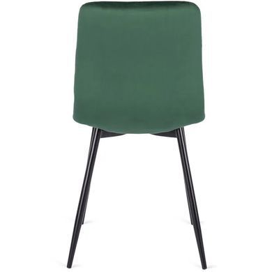 Стілець оксамитовий MEBEL ELITE ROBIN Velvet Зелений фотографія