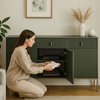 Комод MEBEL ELITEM ARCOS 155 Зелений фотографія