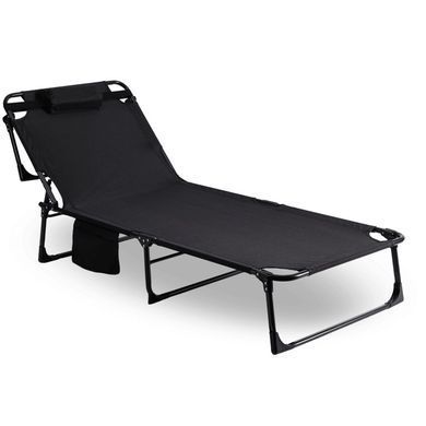 Шезлонг VENUS MEBEL ELITE Черный