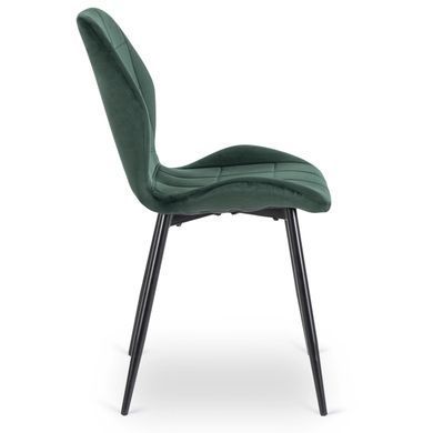 Стілець оксамитовий MEBEL ELITE IRYS Velvet Зелений фотографія