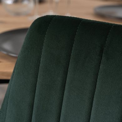Стул бархатный MEBEL ELITE BARI Velvet Зеленый фотография
