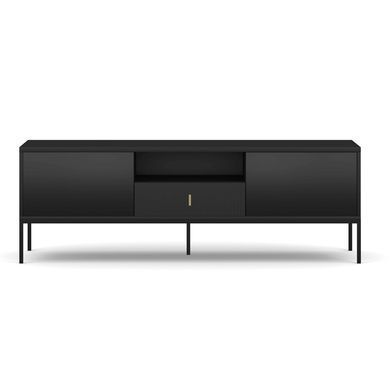 ТВ Тумба MEBEL ELITE MARCOS 154 Чорний фотографія