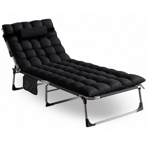 Шезлонг VENUS MEBEL ELITE Черный