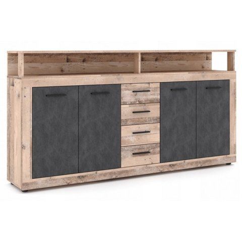 Комод MEBEL ELITE BLAGO 190 необроблений дуб фотографія