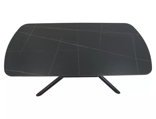 Стіл Розкладний VECTOR CERAMIC Signal 160(200)x90 Чорний/ Чорний Мат фотографія