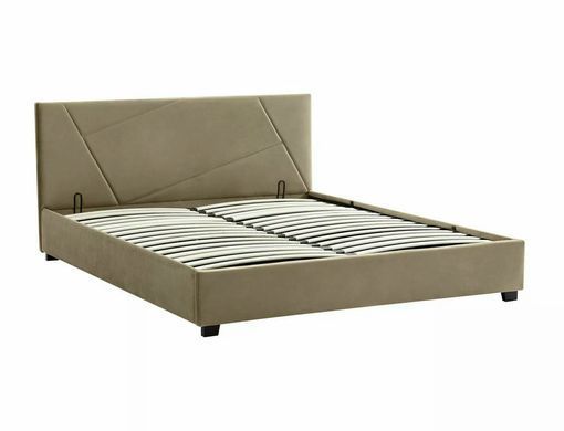 Ліжко COLUMBIA Velvet Signal 160x200 Беж фотографія