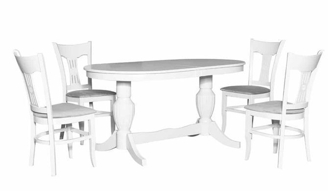 Стол раскладной БЛАНКА Prestol 160/200x90 Белый фотография