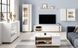 Стенка Perfect Home Арко / Arco A Белый глянец/дуб грандсон