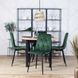 Стілець оксамитовий MEBEL ELITE ROBIN Velvet Зелений