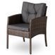 Комплект садовой мебели MEBEL ELITE ATLANTA Коричневый