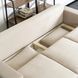 Диван 3-х местный бархатный MEBEL ELITE NICOLO Velvet 238 см Бежевый