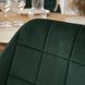 Стілець оксамитовий MEBEL ELITE IRYS Velvet Зелений