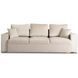 Диван 3-х местный бархатный MEBEL ELITE NICOLO Velvet 238 см Бежевый