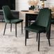 Стул бархатный MEBEL ELITE BARI Velvet Зеленый