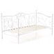 Кровать односпальная металлическая 90x200 см MEBEL ELITE MIKE Белый