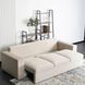 Диван 3-х местный бархатный MEBEL ELITE NICOLO Velvet 238 см Бежевый