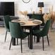 Стул бархатный MEBEL ELITE BARI Velvet Зеленый