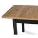 Стіл розкладний MEBEL ELITE SKUBI 120(160)х75 см Дуб крафт