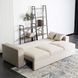 Диван 3-х местный бархатный MEBEL ELITE NICOLO Velvet 238 см Бежевый