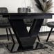 Стол раскладной MEBEL ELITE CLARK 120(160)х80 см Черный