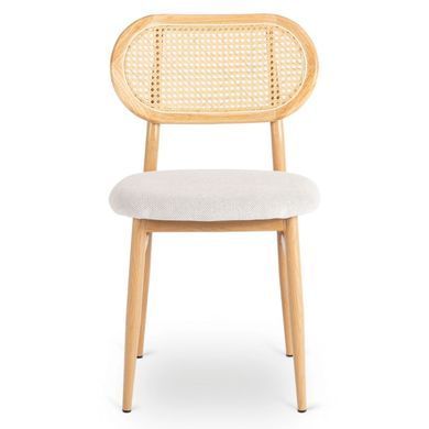 Стул MEBEL ELITE ALTEA Дуб/Беж фотография