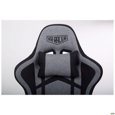 Комп'ютерне крісло VR Racer Textile Craft AMF сірий/чорний фотографія