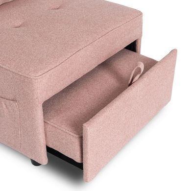 Крісло розкладне MEBEL ELITE IBERIS Рожевий фотографія