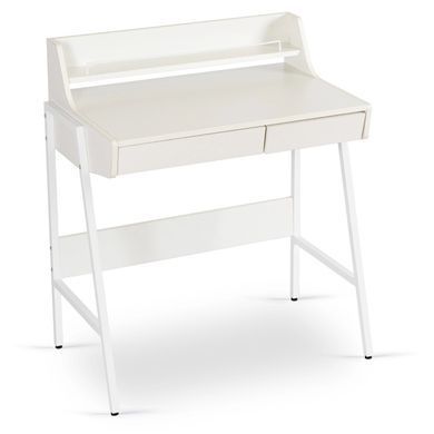 Письменный стол MEBEL ELITE PERI 77 см Белый фотография
