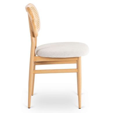 Стул MEBEL ELITE ALTEA Дуб/Беж фотография