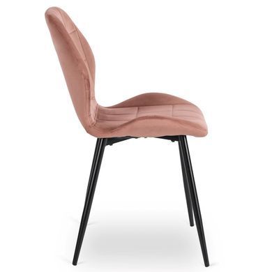 Стул бархатный MEBEL ELITE IRYS Velvet Розовый фотография