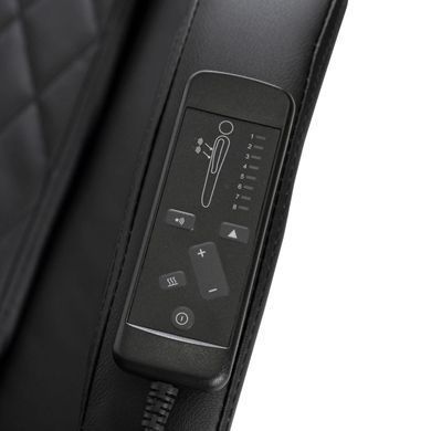 Стілець офісний поворотний з функцію масажу MEBEL ELITE GIORGIO Чорний фотографія