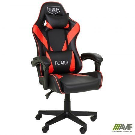 Комп'ютерне крісло VR Racer Dexter Djaks AMF Чорний-Червоний фотографія