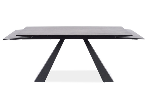 Стіл Розкладний SALVADORE CERAMIC 160(240)X90 Signal Сірий Мармур фотографія