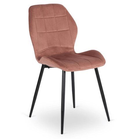 Стул бархатный MEBEL ELITE IRYS Velvet Розовый фотография