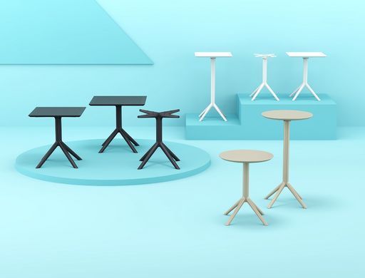 Cтол круглый Siesta Onto Sky Folding Table 60 Black фотография