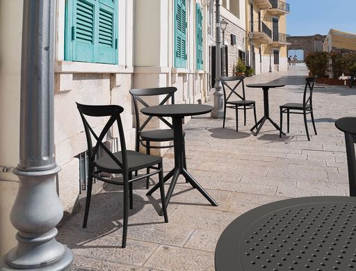 Cтол круглый Siesta Onto Sky Folding Table 60 Black фотография