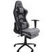 Комп'ютерне крісло VR Racer Textile Craft AMF сірий/чорний