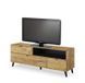 ТВ Тумба NEST RTV-1 Halmar 160x55 Дуб лефкас / Чорний фотографія