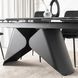 Стол раскладной MEBEL ELITE VERONA 160(240)х90 см Черный мрамор/черный