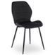 Комплект стіл MEBEL ELITE EDWIN 160(260)х90 см Дуб Золотий / Чорний +6 стільці IRYS Чорний