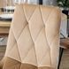 Стул бархатный MEBEL ELITE ROBIN Velvet, Бежевый