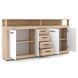 Комод MEBEL ELITE BLAGO 190 дуб сонома/белый