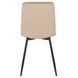 Стул бархатный MEBEL ELITE ROBIN Velvet, Бежевый