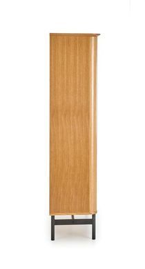 Стеллаж SMART REG-2 Halmar Дуб Натуральный/Черный фотография